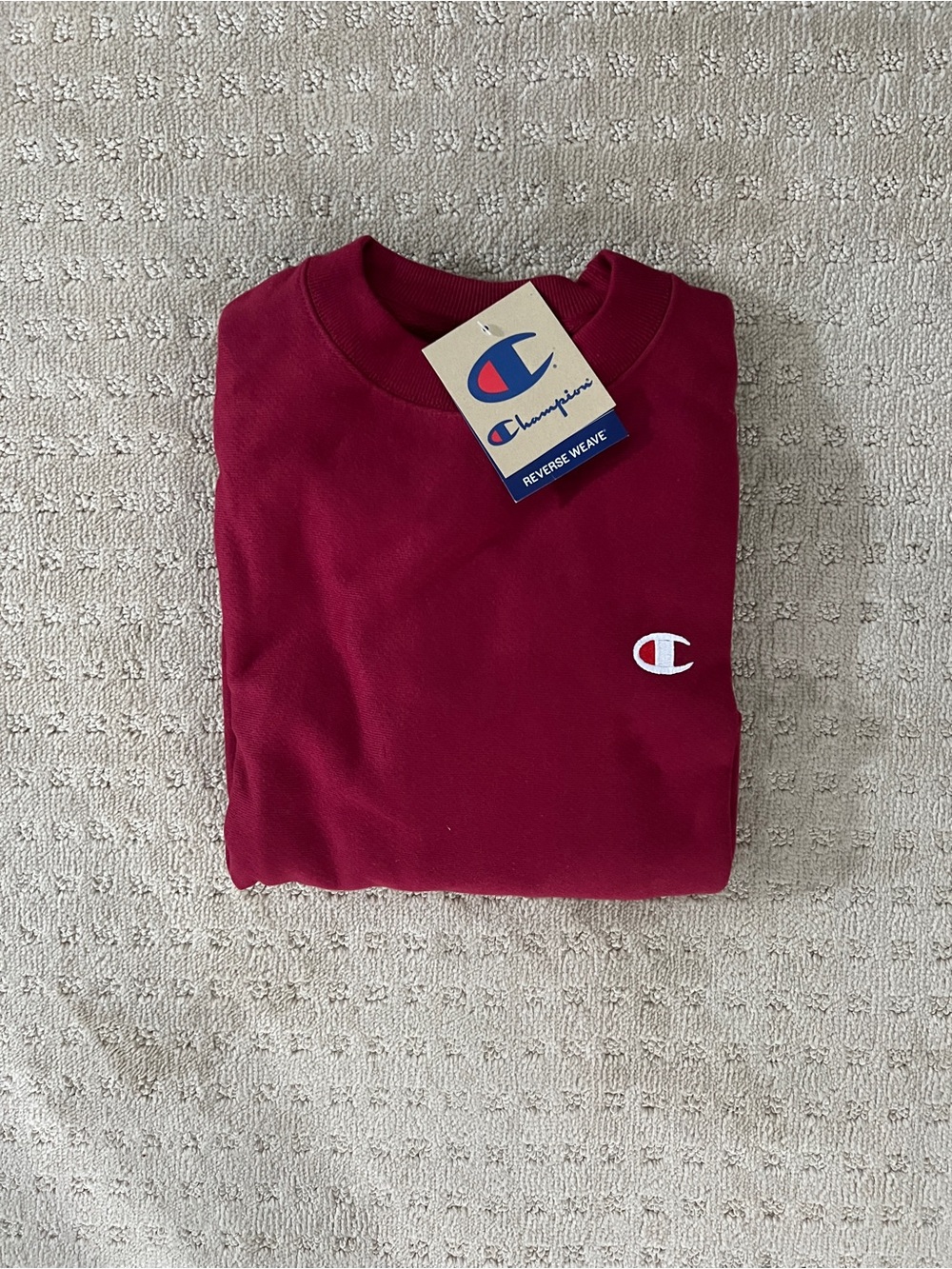 Champion Reverse Weave Crewneck Sweatshirt, Size XS